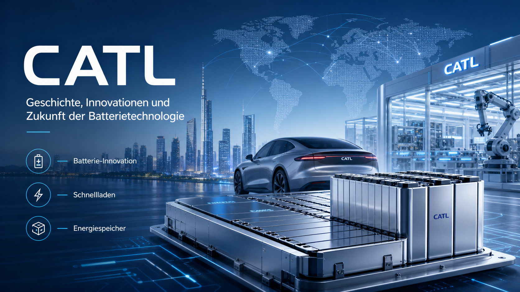 CATL: Geschichte, Innovationen und Zukunftsideen des weltweit führenden Batterieherstellers